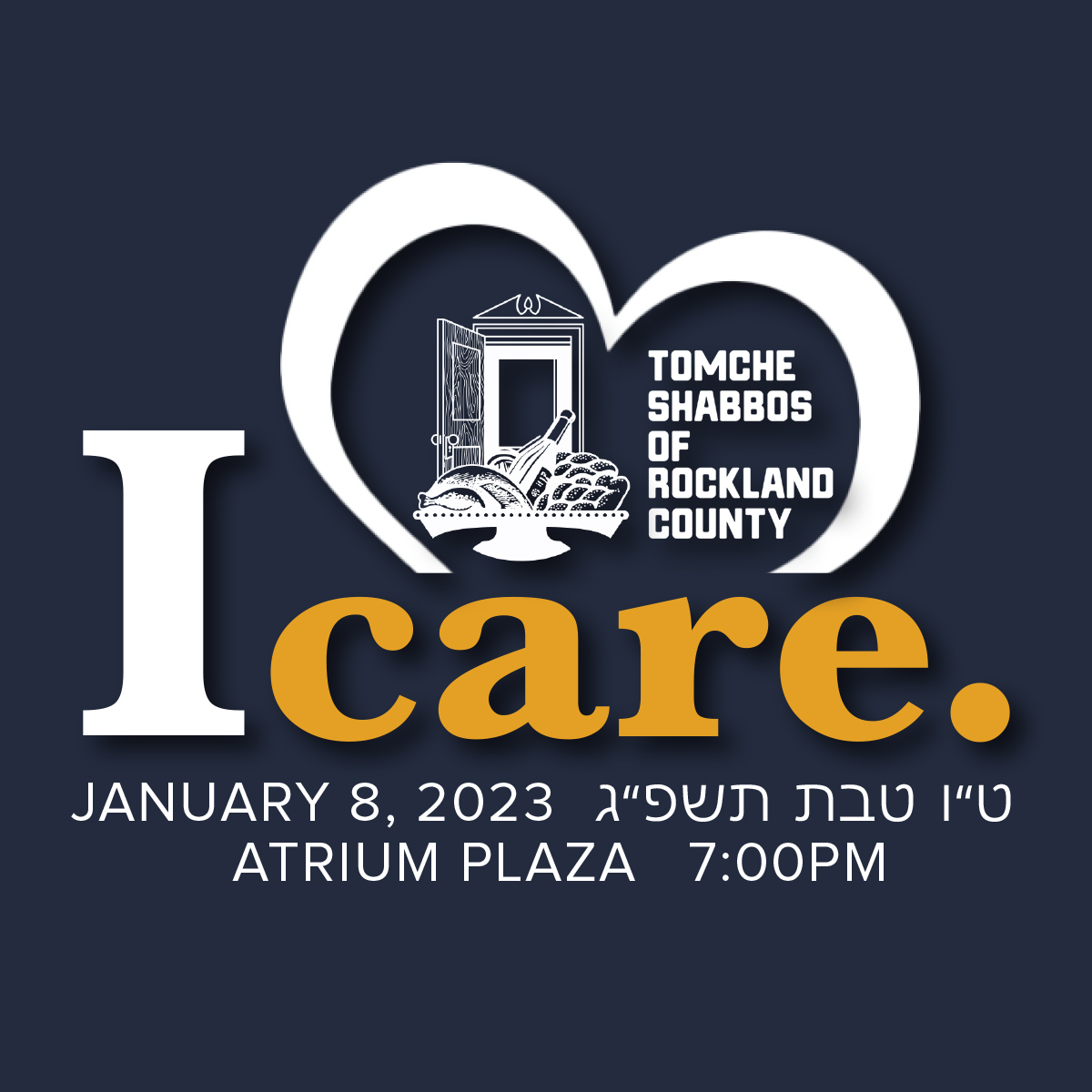 Tomche Shabbos of Rockland County  - I care.